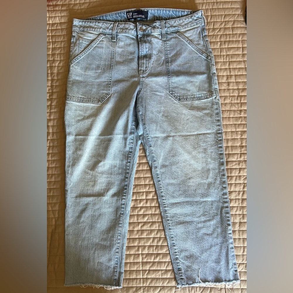 GAP Universal Slim Boyfriend Light Denim Jeans